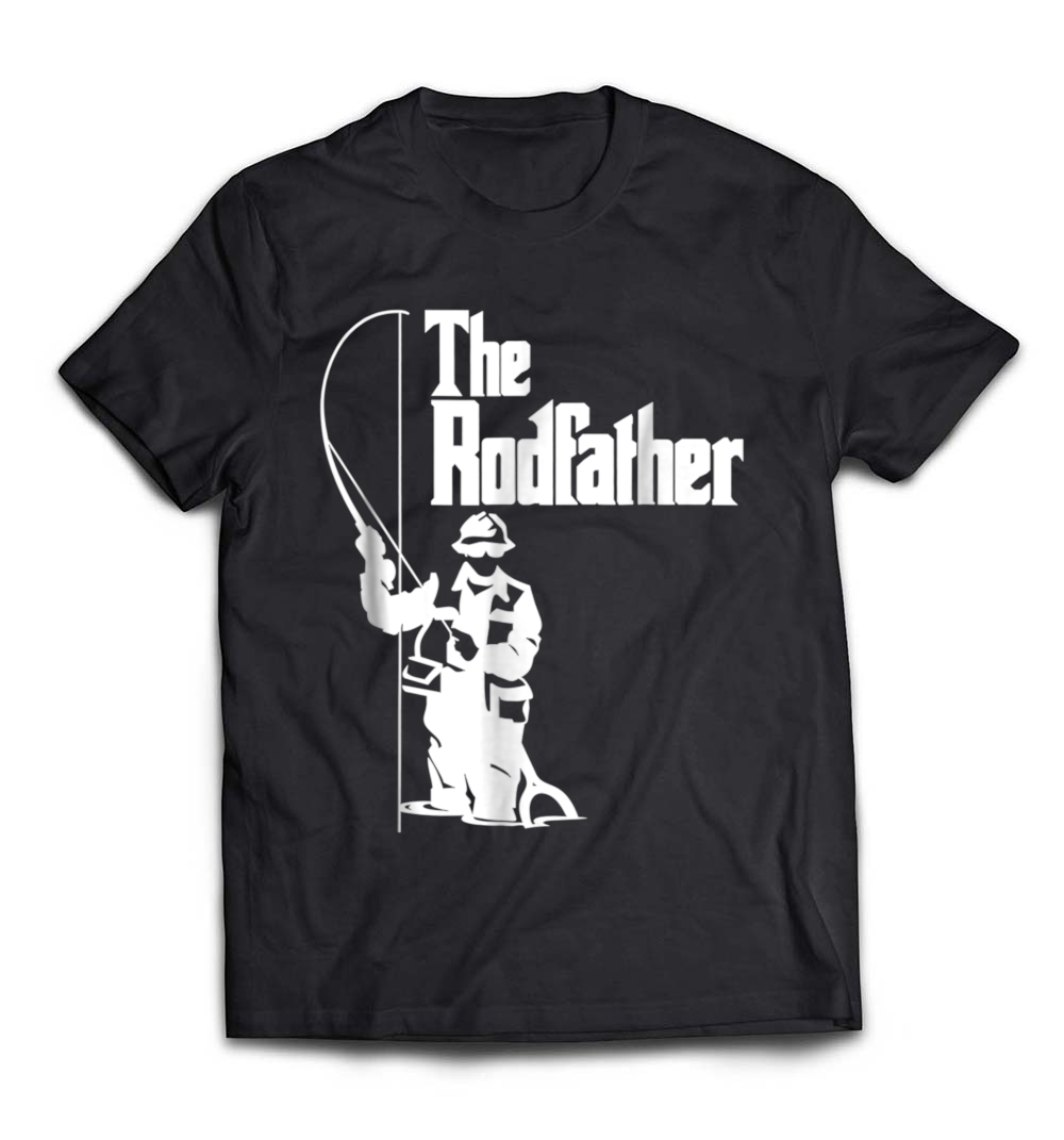 The Rodfather Fishing T-Shirt: A Fun Tribute for Anglers